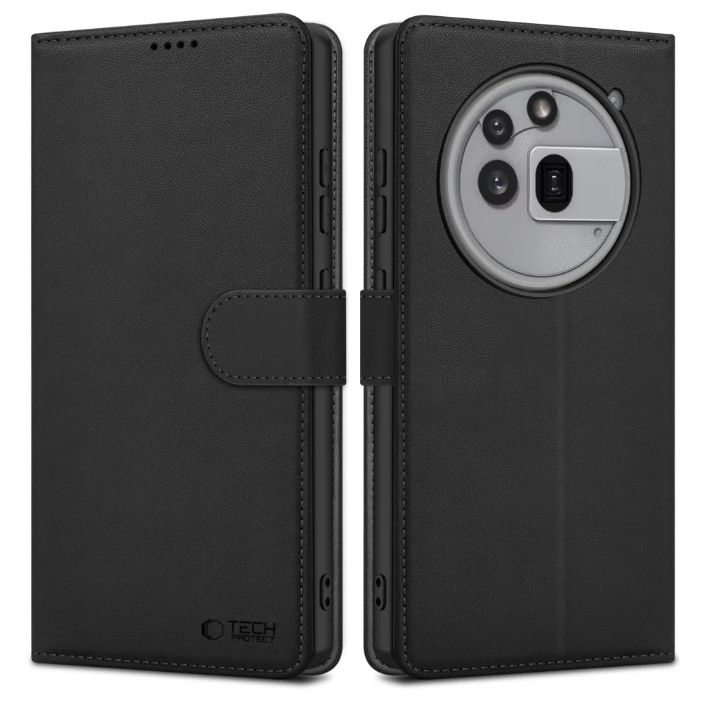Tech-Protect Wallet knižkové puzdro na Nothing Phone 3A, čierne