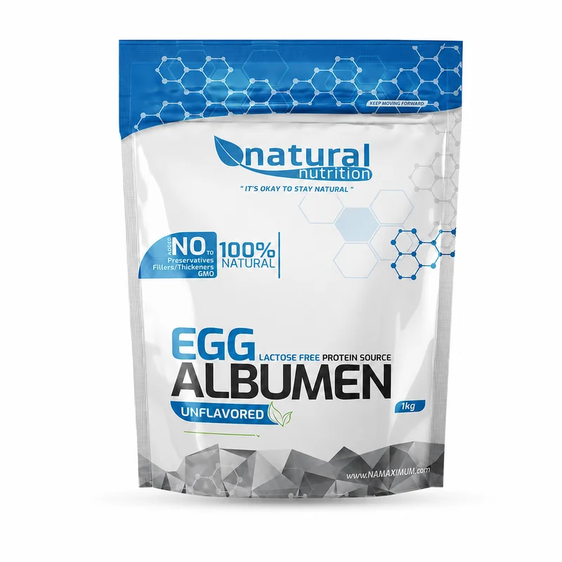 Egg Albumen - sušené vaječné bielka 1kg Natural