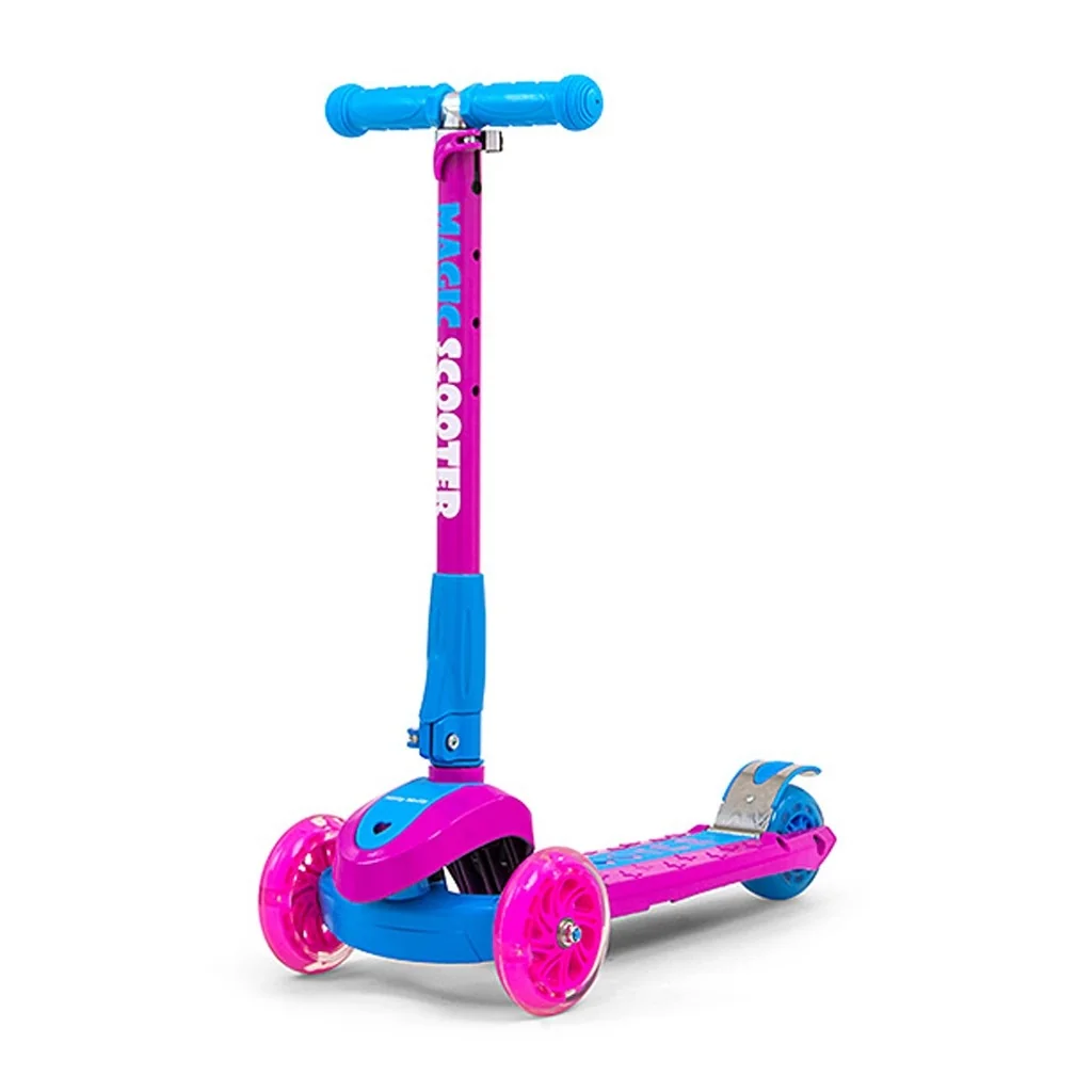 Detská kolobežka Milly Mally Magic Scooter pink-blue , 20C41588