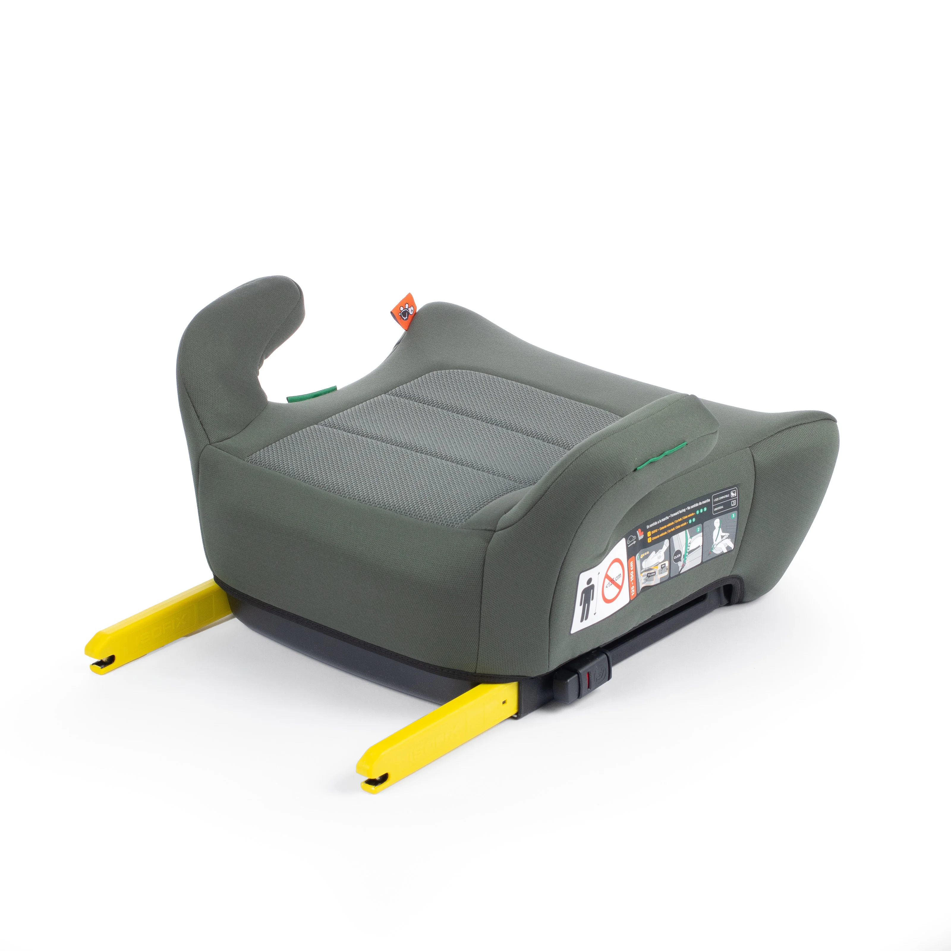 Babyauto GEKKO i-Size iFIX podsedák 125–150 cm, borovicovo zelená