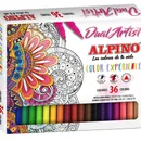 ALPINO Darčekové balenie 36 ks fixiek Color Experience