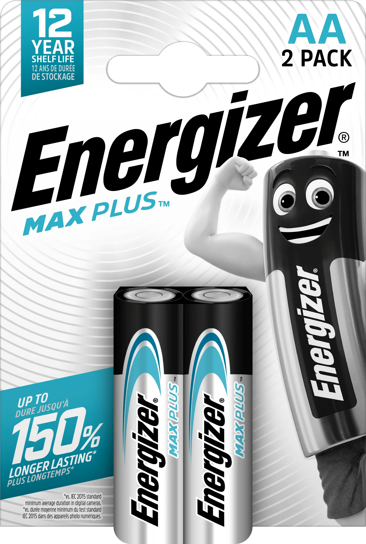 Energizer Max Plus AA alkalické batérie 2 ks E303321600