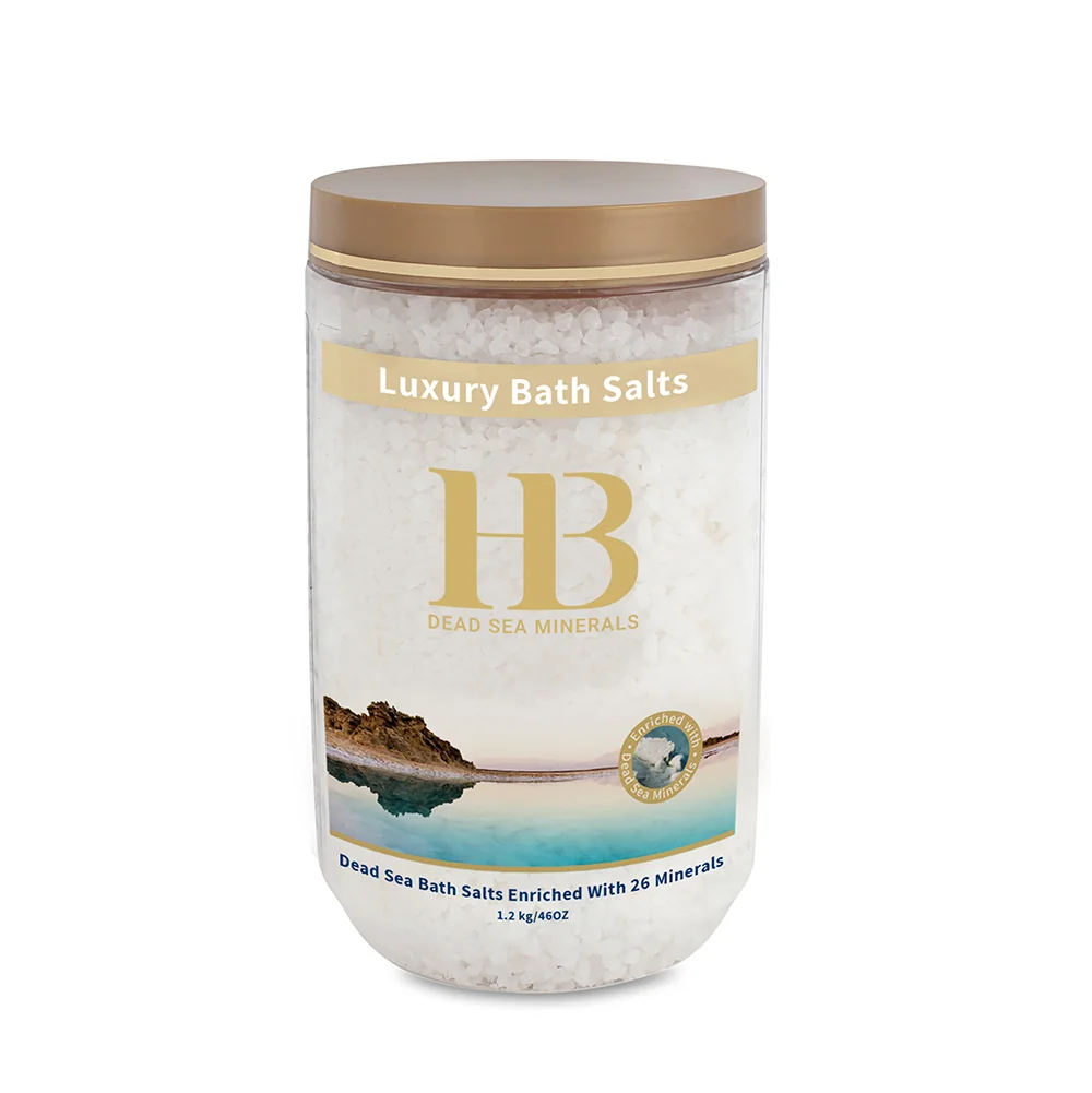 HB Luxusná soľ do kúpeľa, biela - natural 1×1200 g, soľ do kúpeľa