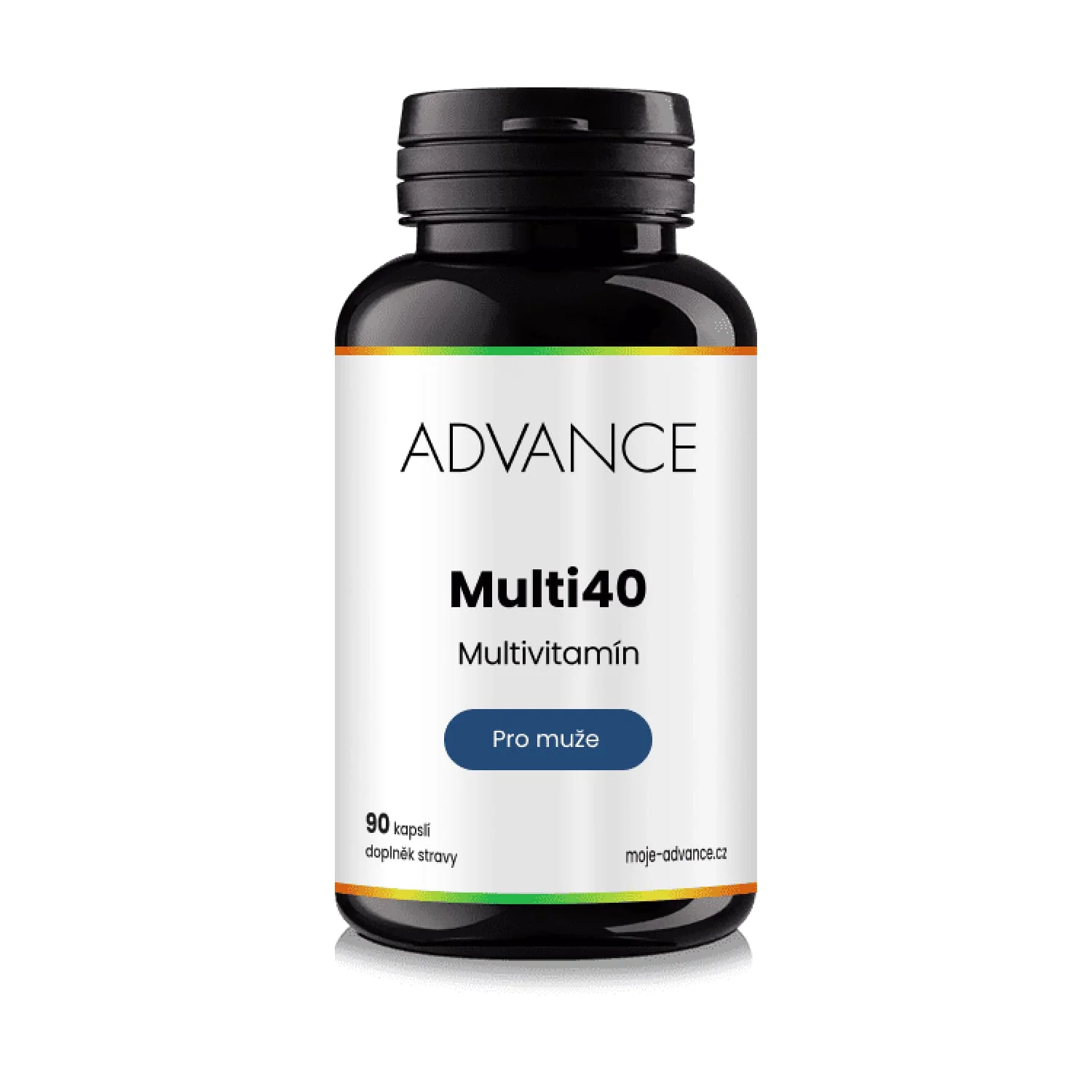 ADVANCE Multi40 pre mužov 90 kapsúl - multivitamín 1×90 cps, výživový doplnok
