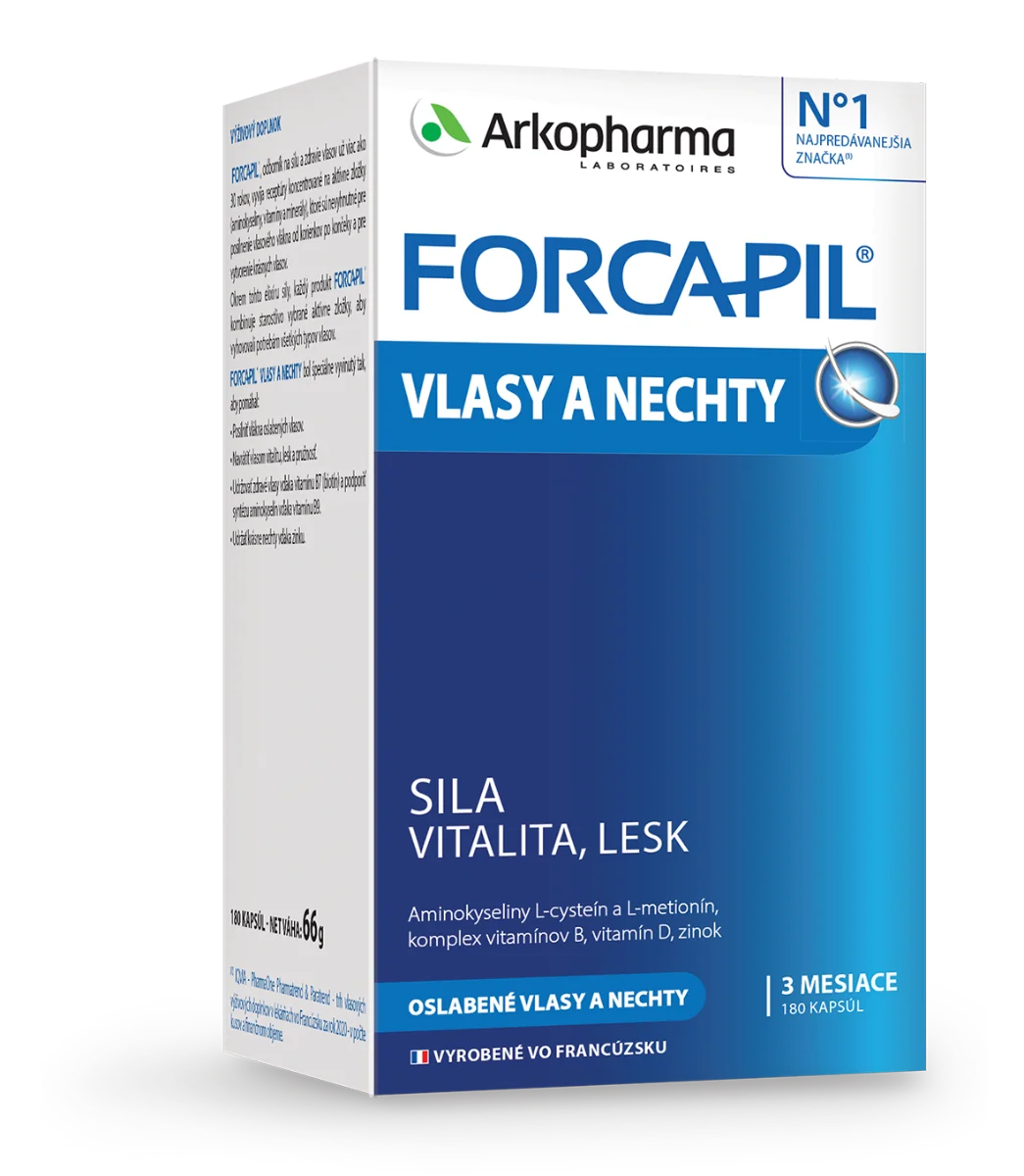 FORCAPIL 1×180 cps, výživový doplnok