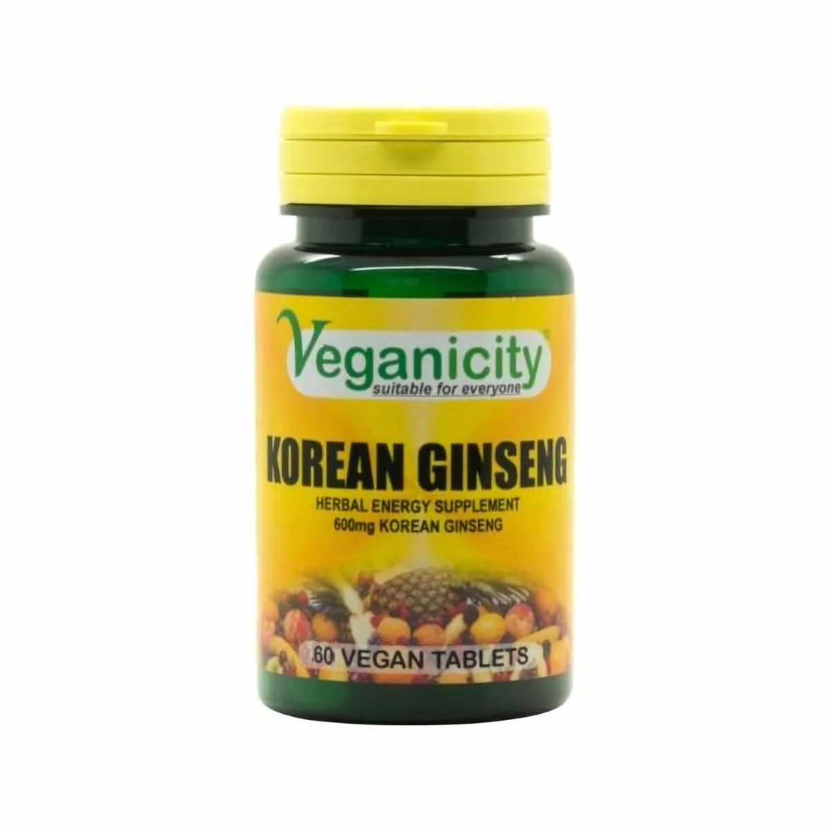 Kórejský ženšen 600mg, 60 tabliet