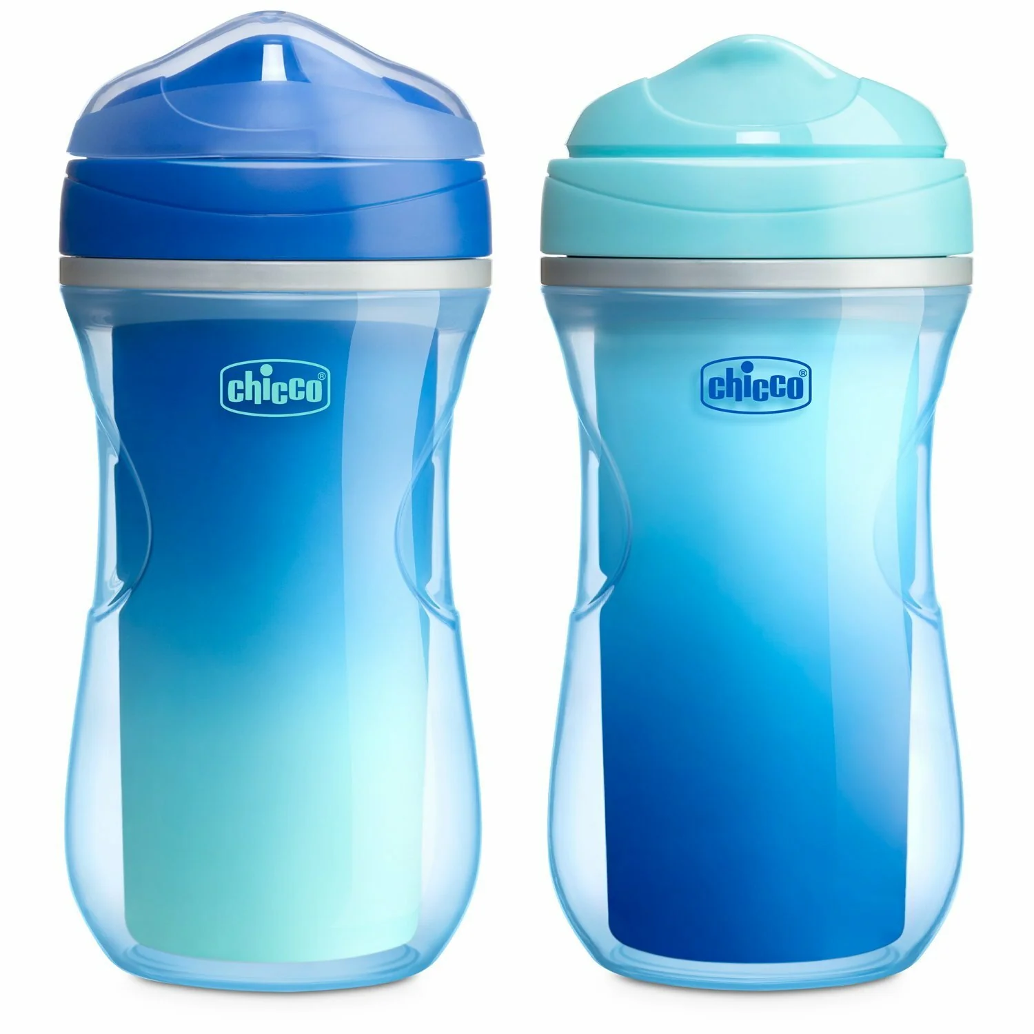 Chicco Sippy Cup Boy termo pohárik pre deti 266 ml 14m+ modrý