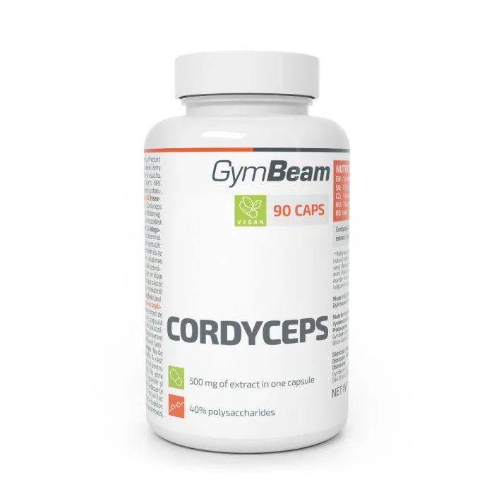 Gymbeam cordyceps 90cps 1×90 kapsúl