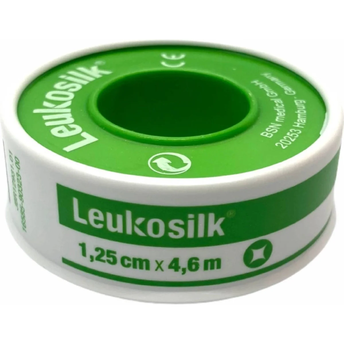 Leukosilk® náplasť na cievke, 1,25cm x 5m, 1x1 ks