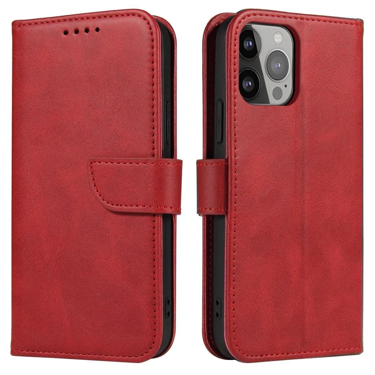 MG Magnet knižkové puzdro na Samsung Galaxy S25 Ultra, červené