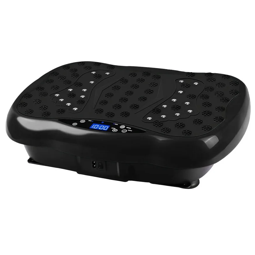 Livefy Fit Plate vibračná plošina na cvičenie, čierna