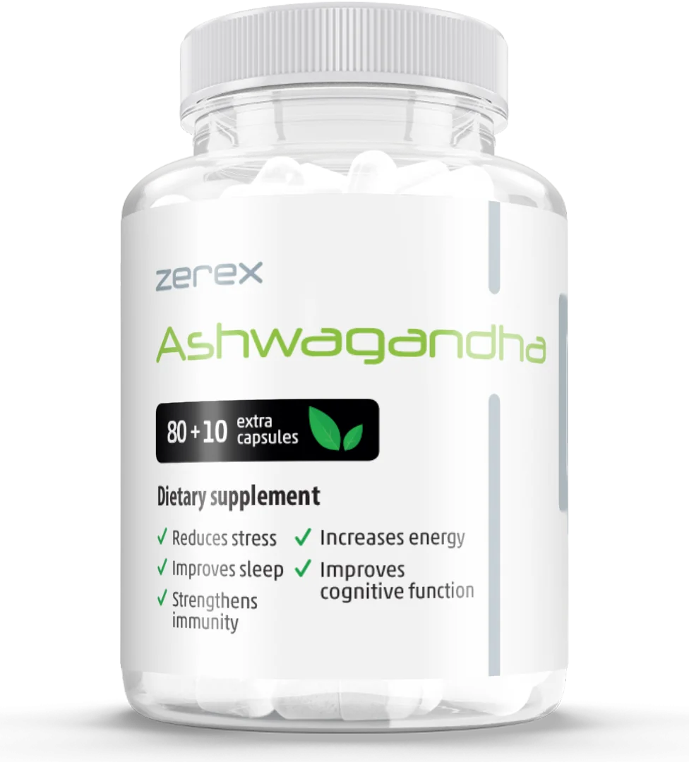 Zerex Ashwagandha - harmonizácia tela a mysle 1×60 cps, výživový doplnok