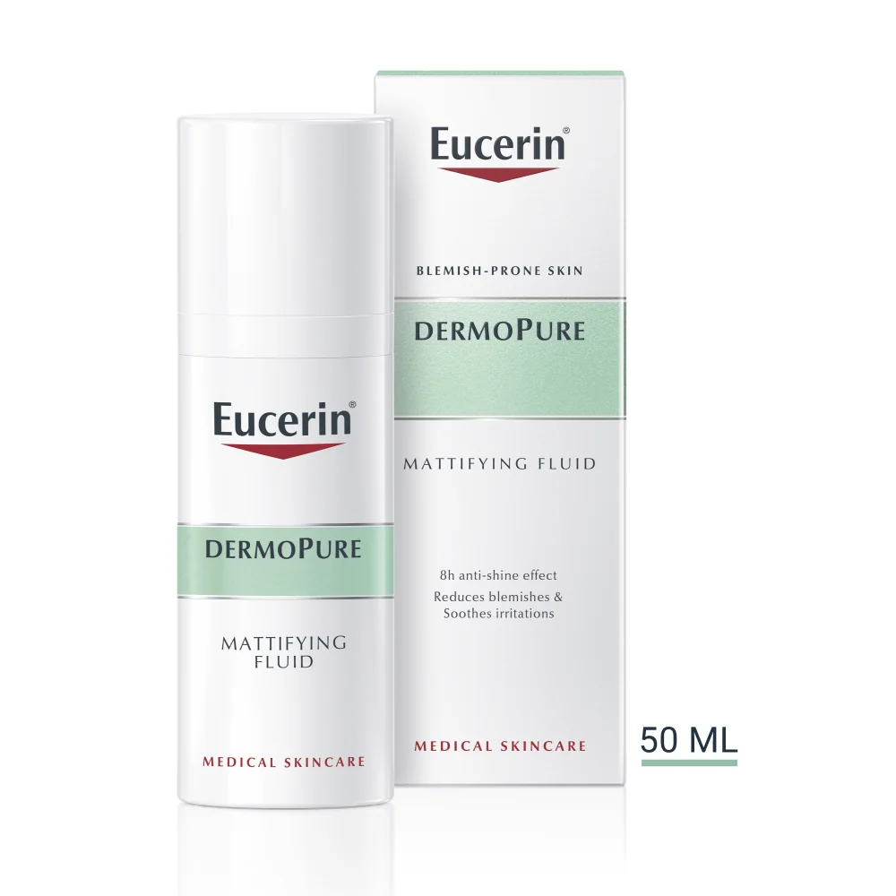 Eucerin DERMOPURE zmatňujúca emulzia 1×50 ml, problematická pleť