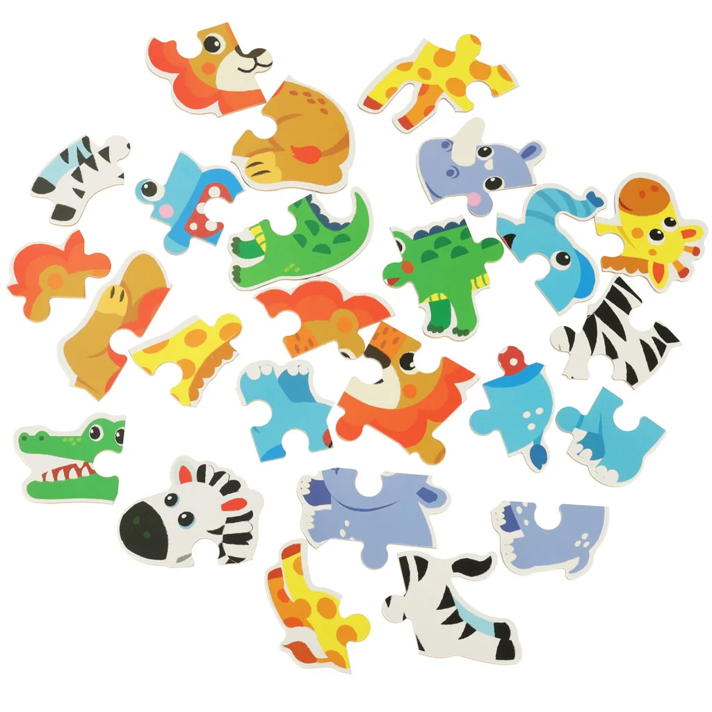 MG Fun Set puzzle safari, 6 vzorov