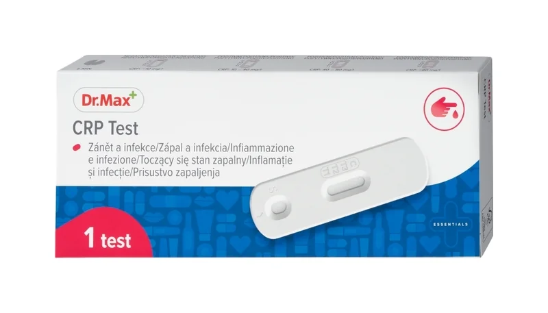 Dr. Max CRP Test 1×1 ks, test