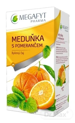 MEGAFYT Medovka s pomarančom 20×2 g, bylinný čaj