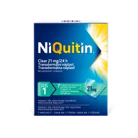 NIQUITIN Clear patch 21 mg