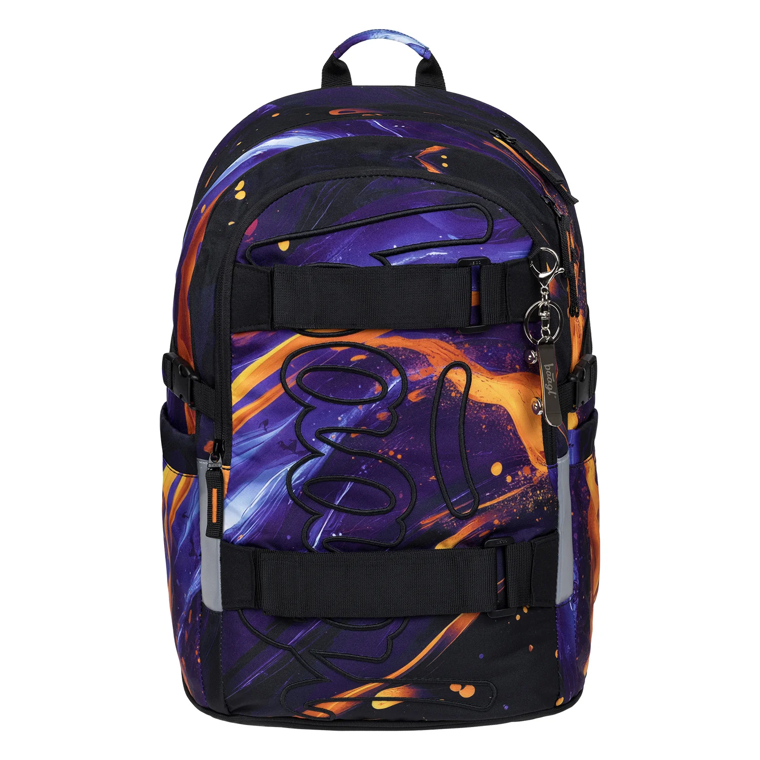 Školský batoh Skate Vibe GRS sivý, ergonomický