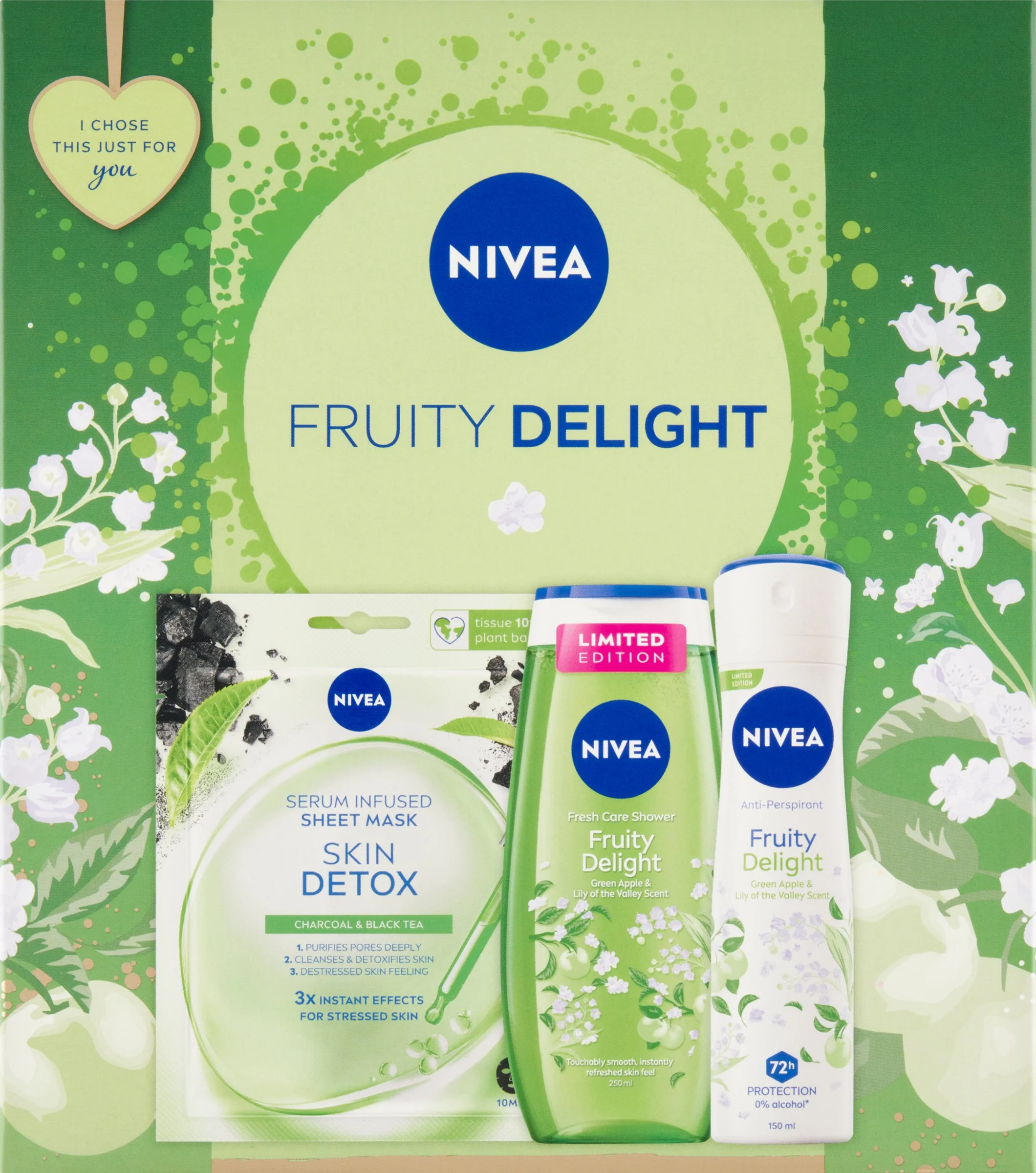 NIVEA BOX FRUITY DELIGHT LE 1×1 ks, darčekové balenie