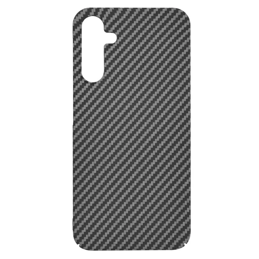 Ochranný obal s karbónovým vzorom pre Samsung Galaxy A55 - Čierna Polykarbonát, elegantný dizajn