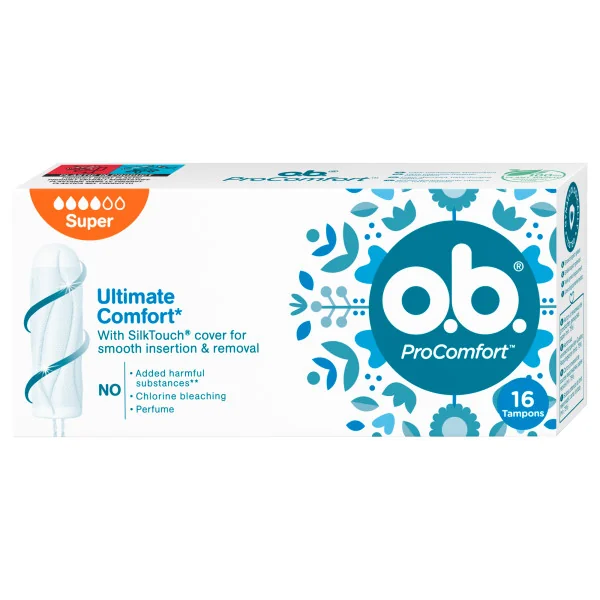 o.b. ProComfort Super 1×16 ks , tampóny