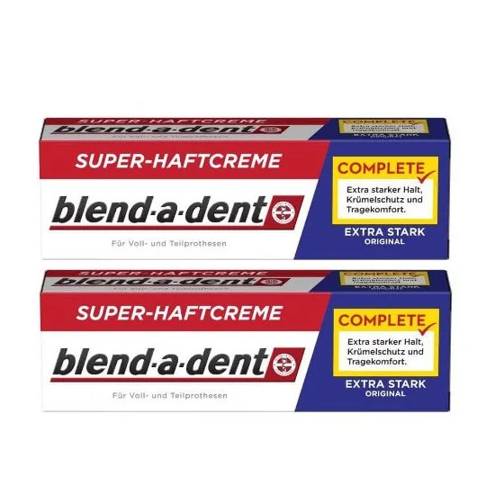 BLEND-A-DENT ORIGINAL 2×47 g, fixačný krém