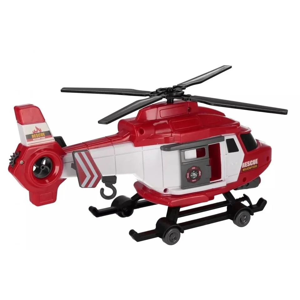 Vrtuľník hasič s efektmi 28cm