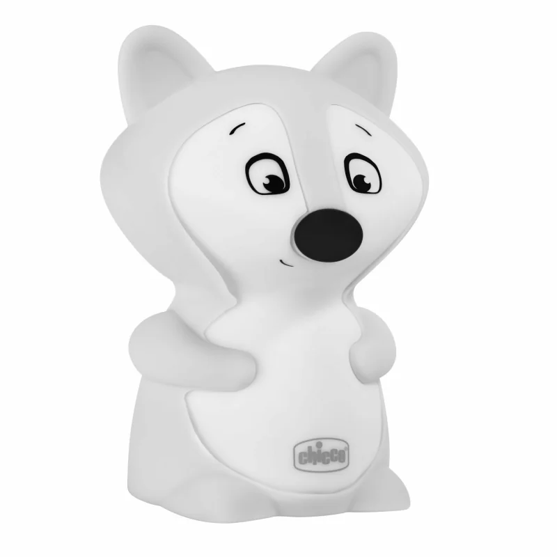 Chicco SOFT LAMP, Nočné svetielko zo silikónu - Líška