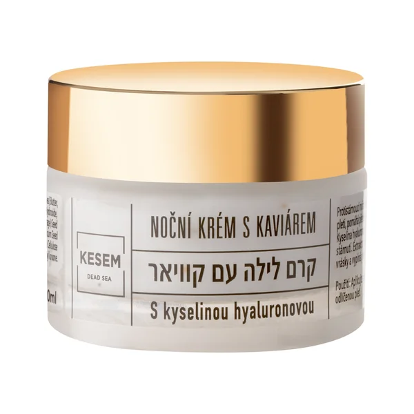 KESEM NOCNY KREM KAVIAR KYSELINA HYALURONOVA 50ML 1×50 ml, nočný krém