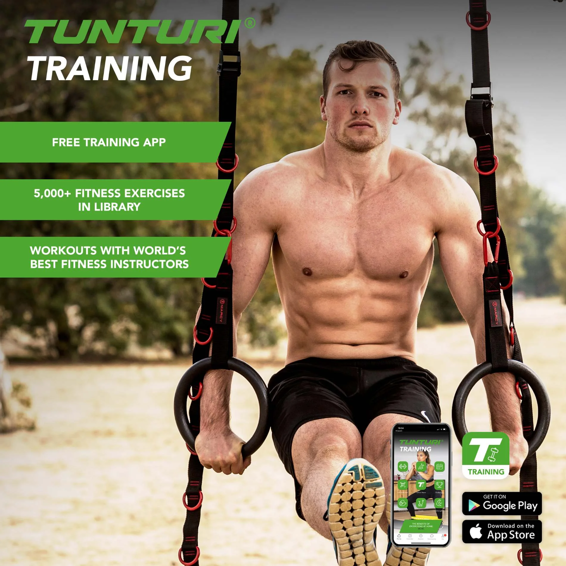 Závesný posilňovací systém Suspension Trainer