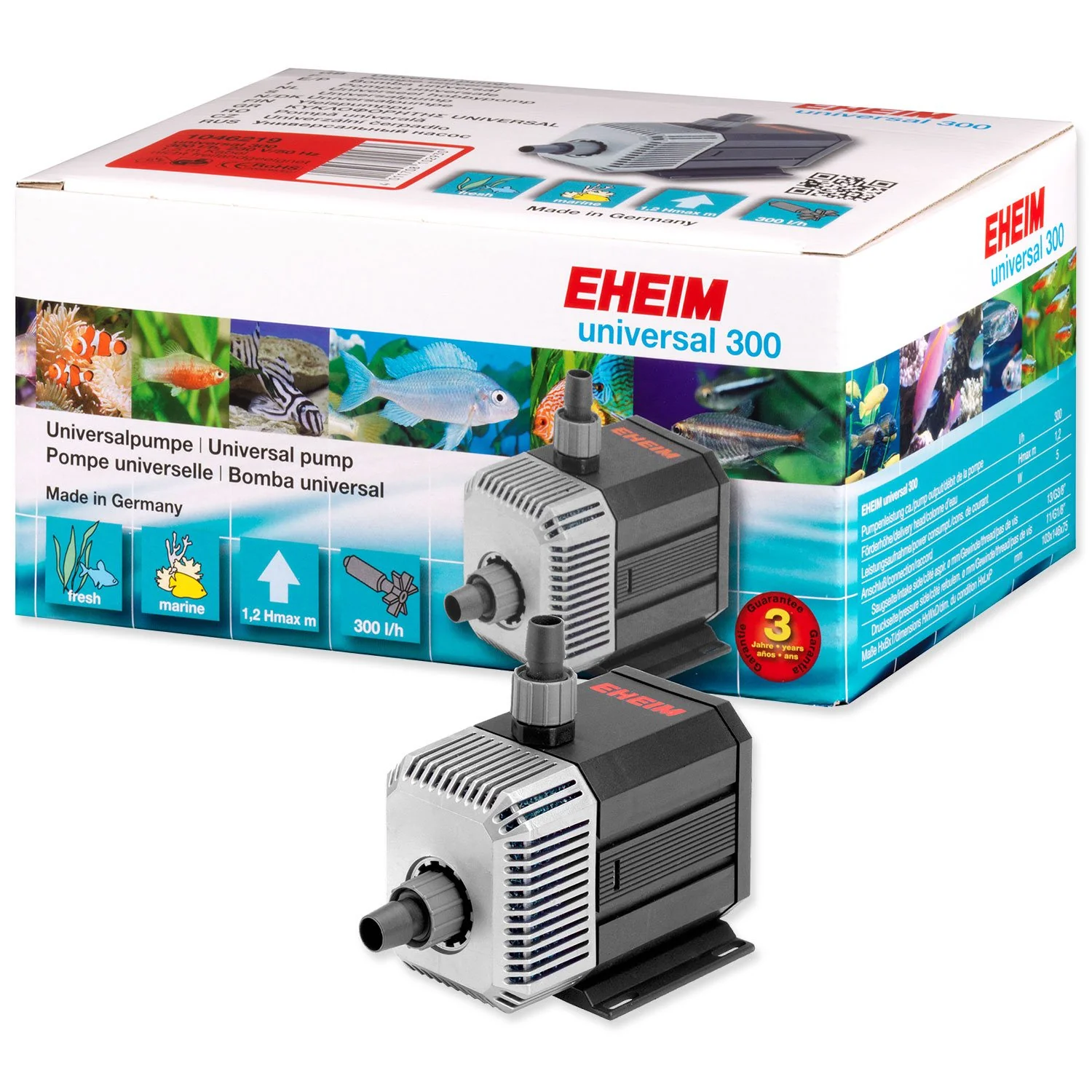Čerpadlo Eheim universal 300,300l/h