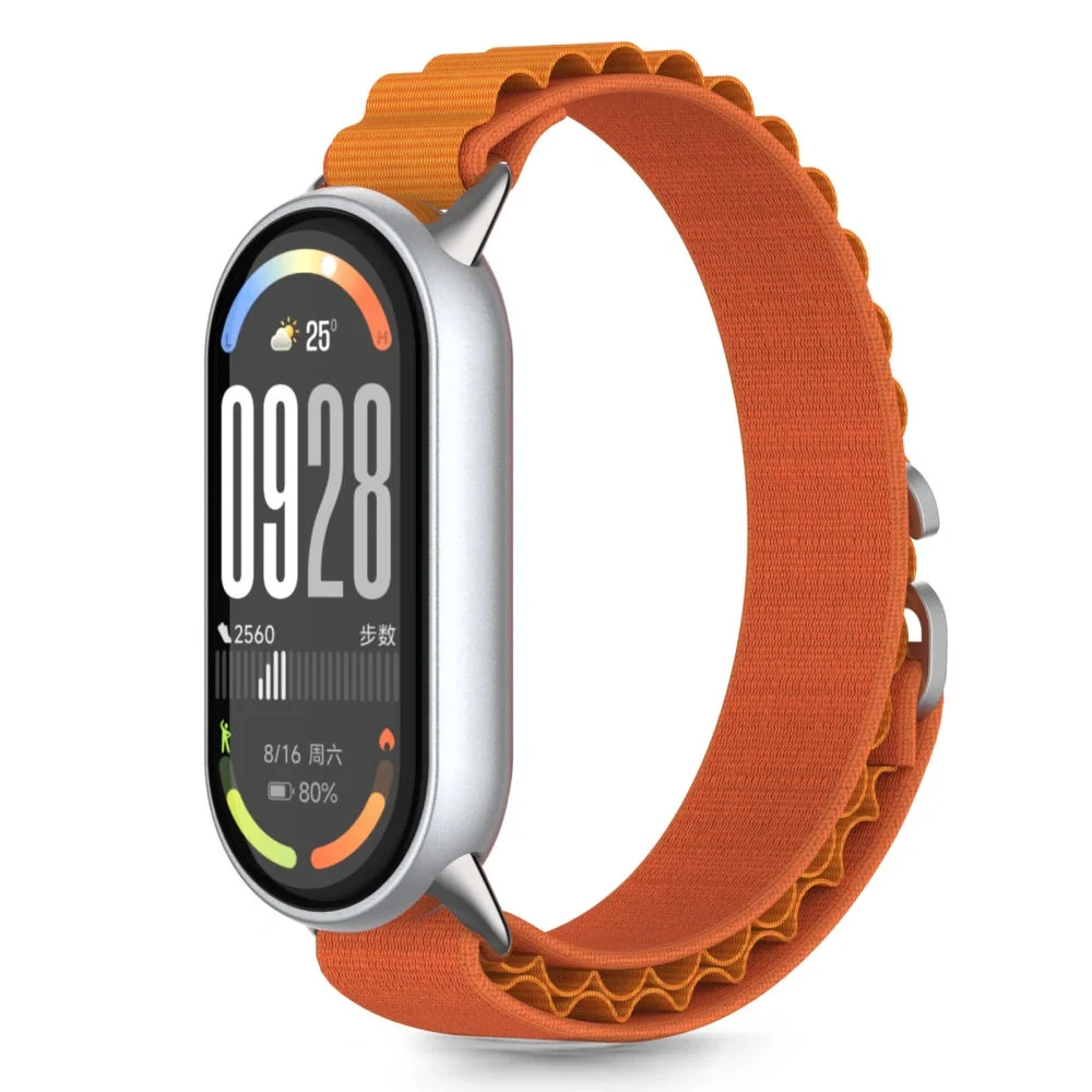 Tech-Protect Nylon Pro remienok na Xiaomi Smart Band 8 / 9 / 10, orange e