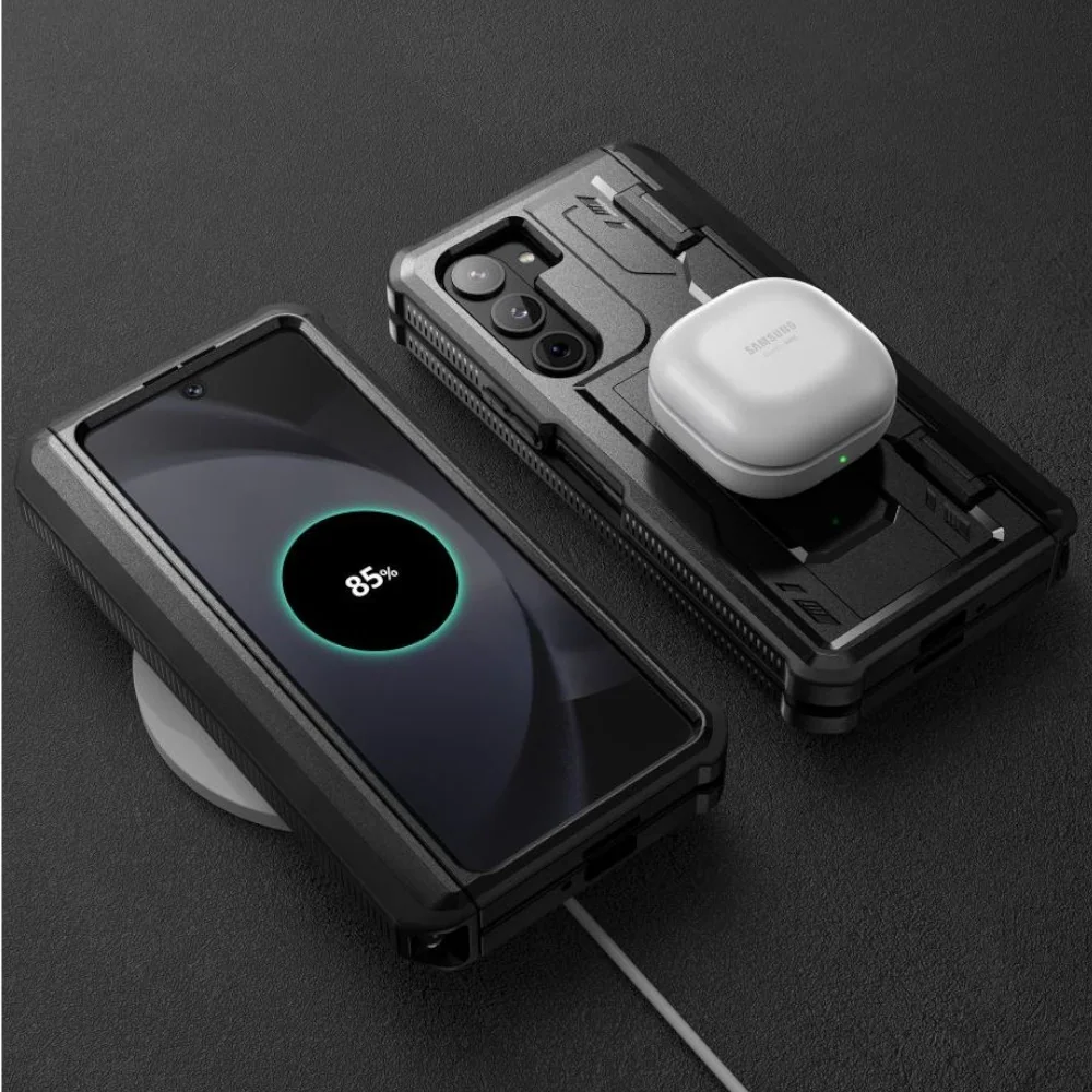 Tech-Protect Kevlar kryt na Samsung Galaxy Z Fold 5, čierny