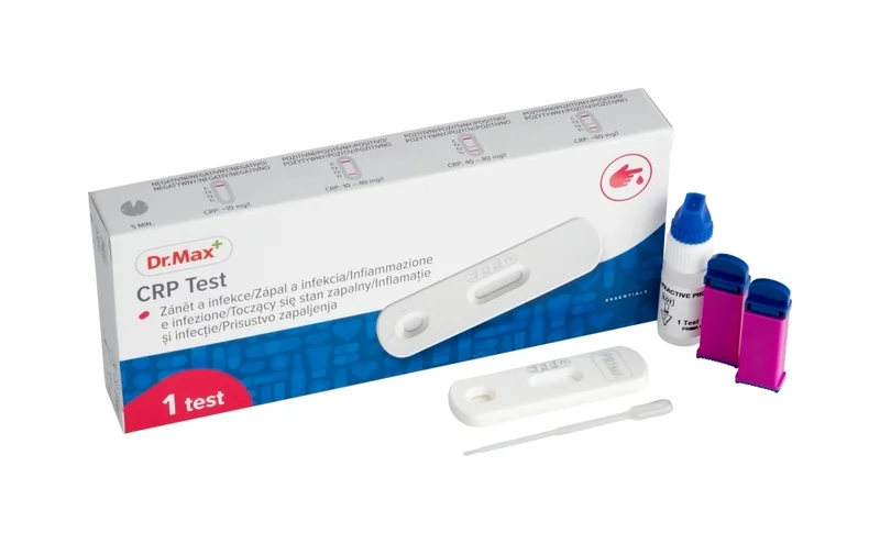 Dr. Max CRP Test 1×1 ks, test