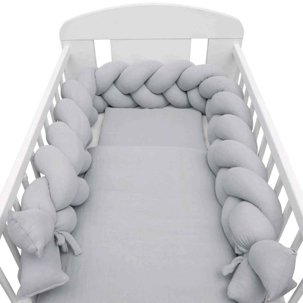 Mušelínový set do postieľky s výplňou New Baby 100x70 cm svetlo