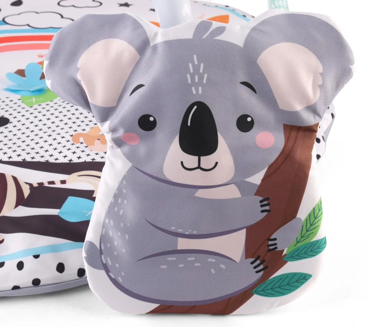 Detská hracia deka TinyMini Koala s hrazdou – edukačná podložka pre bábätko 