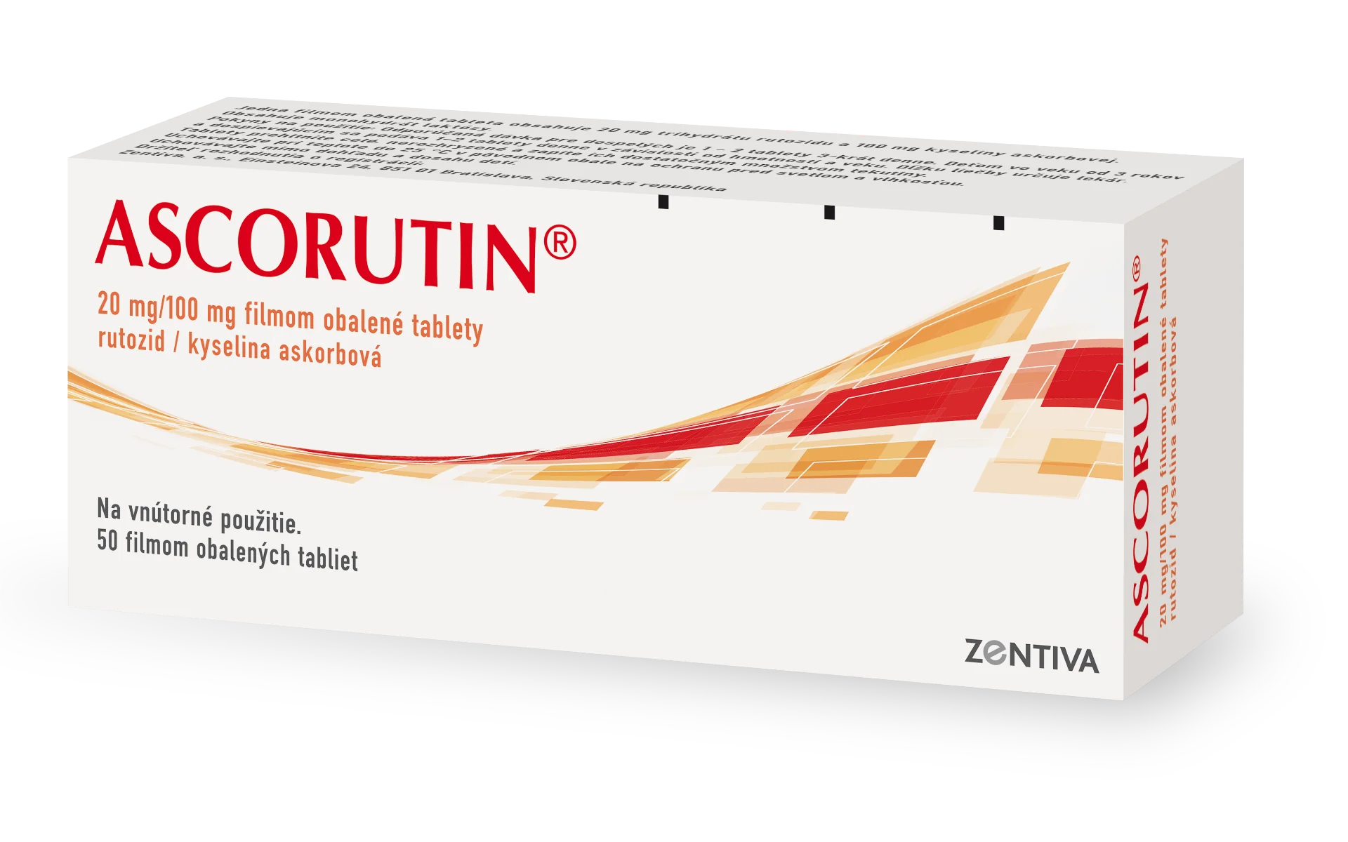 ASCORUTIN, 50 tbl 1×50 tbl, liečivo