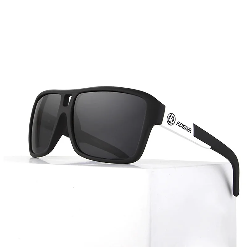 KDEAM Bayonne 2 slnečné okuliare, Black / Black