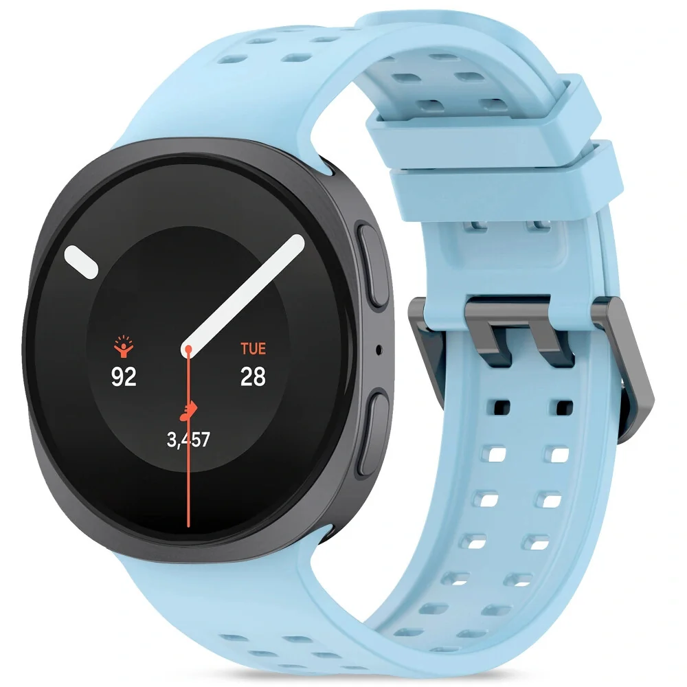 Tech-Protect Silicone Air remienok na Samsung Galaxy Watch 8 / 9 / Classic (40 / 44 / 46mm), baby blue