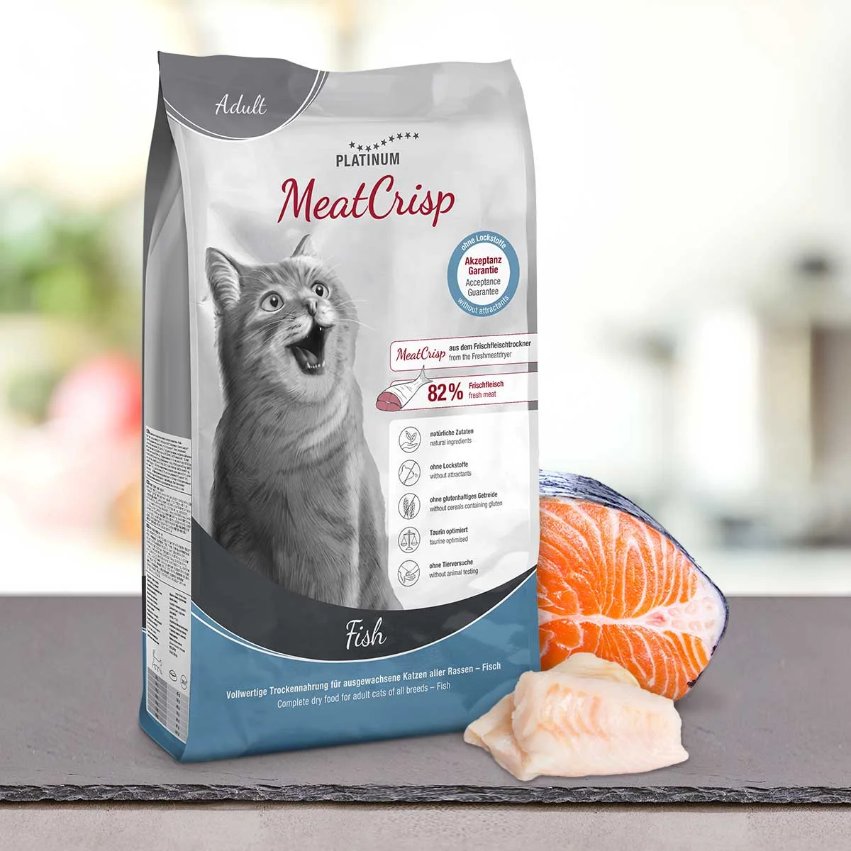 MeatCrisp Adult Fish - Ryba pre dospelé mačky 3 kg