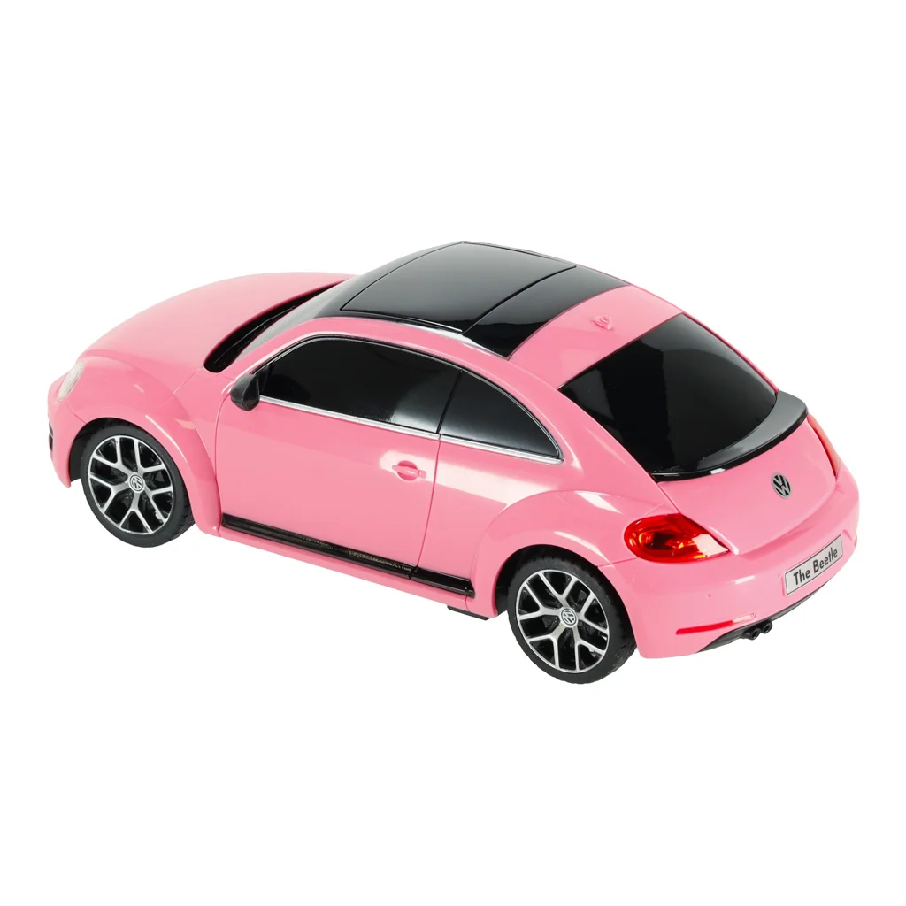 Auto, autíčko na diaľkové ovládanie - Volkswagen Beetle 1:24 ružové