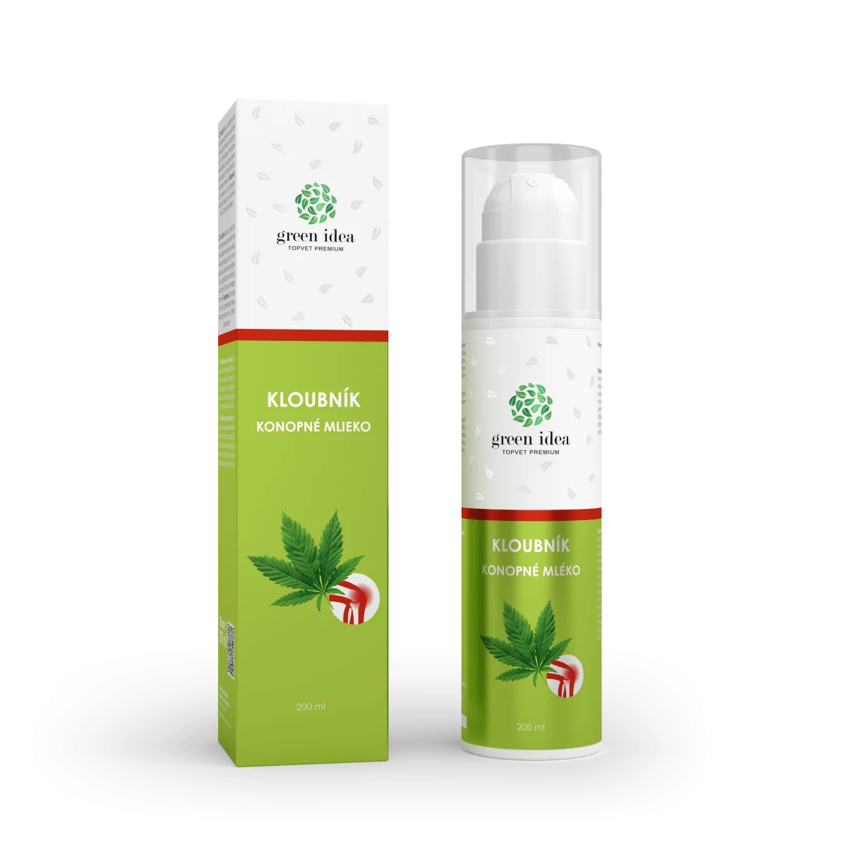 Kĺbnik – konopné mlieko 200 ml – Green idea