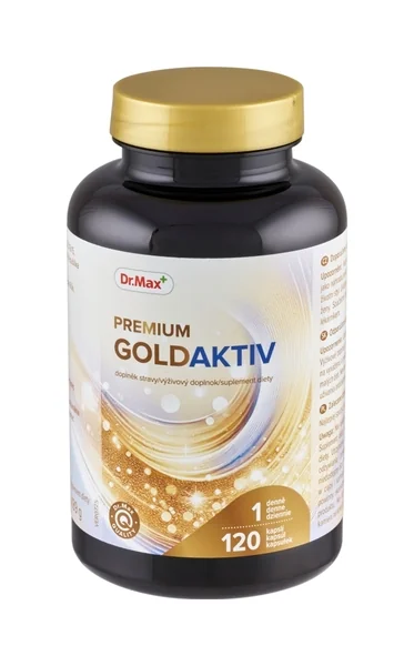 Dr. Max Premium GoldAktiv 1×120 cps, výživový doplnok