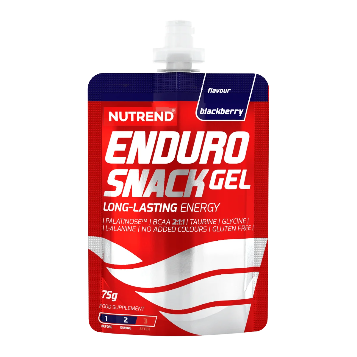 Nutrend Endurosnack sáčok - ostružina 1×75 g, gél