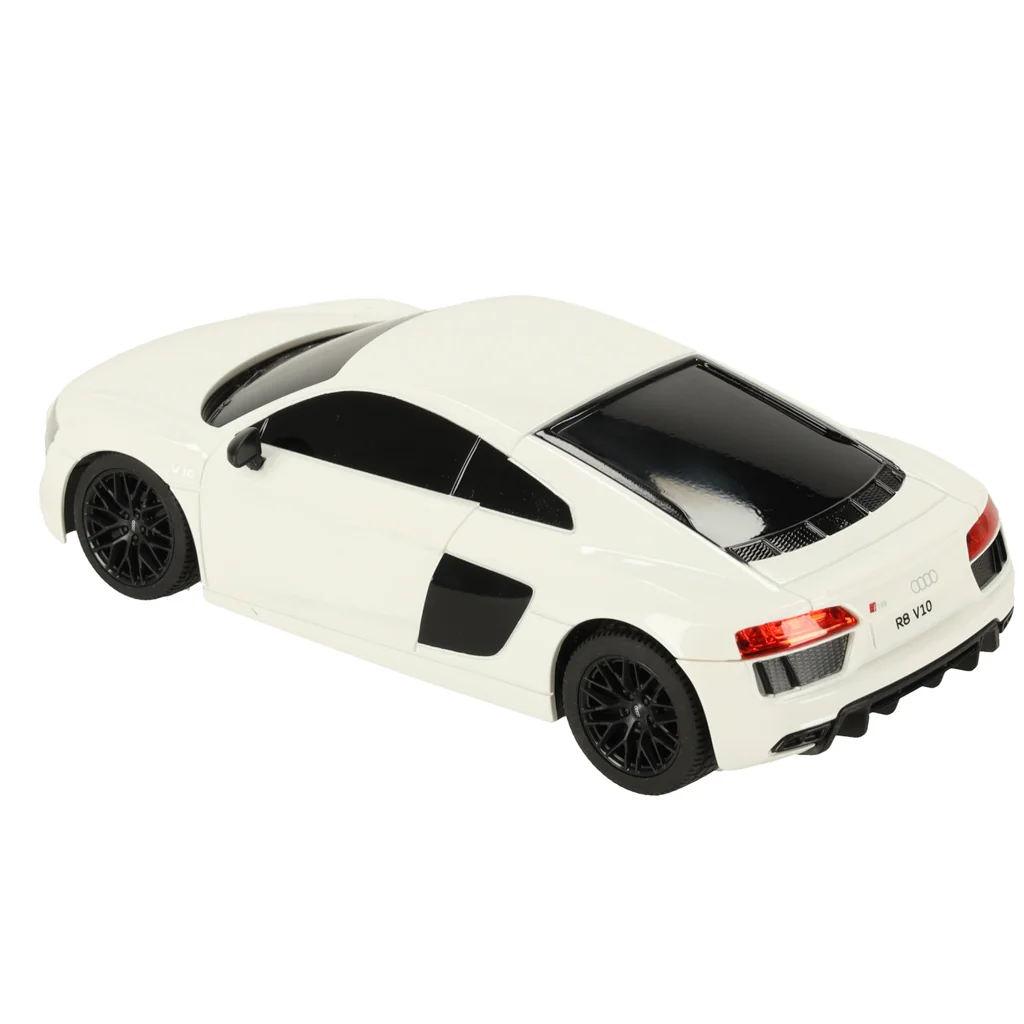 Auto, autíčko na diaľkové ovládanie - Audi R8 2015 1:24 biele