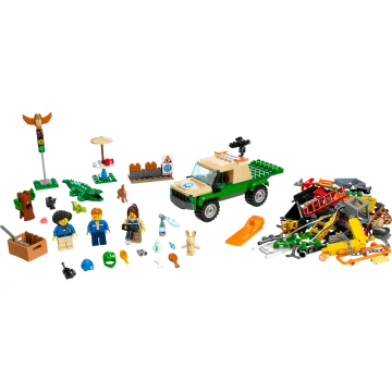 LEGO® City 60353 Záchranná misia v divočine 1×1 ks, lego stavebnica