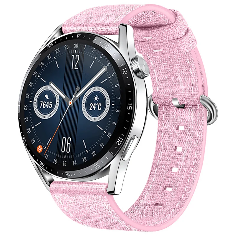 BStrap Denim remienok na Xiaomi Amazfit GTR 42mm pink