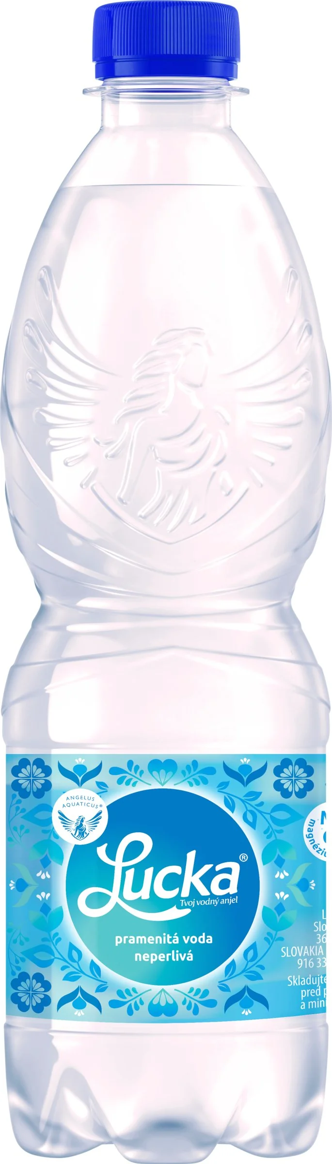 LUCKA - pramenitá voda NEPERLIVÁ 0,5l 1×500 ml, pramenitá voda