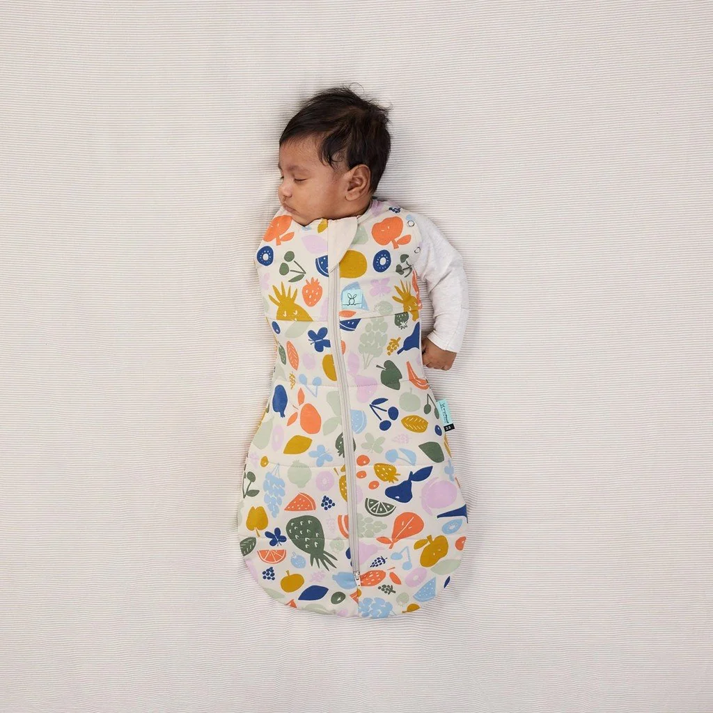 Zavinovačka a vak na spanie 2v1 Cocoon Fruit Salad 0-3 m, 3-6 kg, 2,5 tog