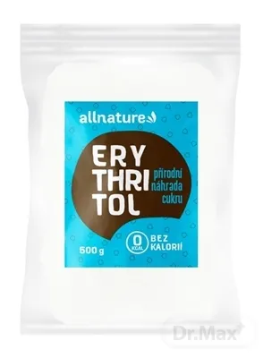 Allnature Erythritol 1×500 g, sladidlo